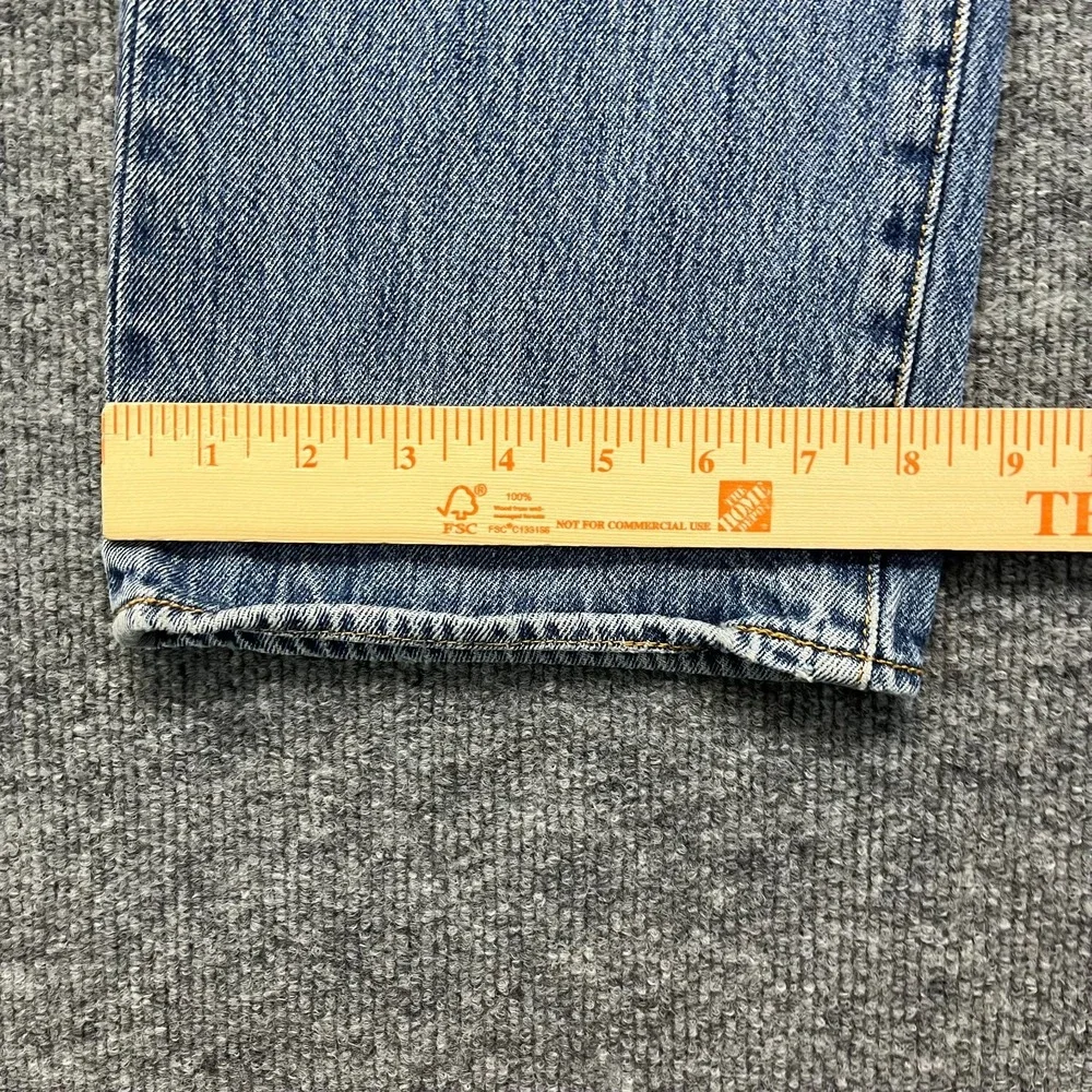 Levi's 501 Original Jeans Men's Denim Pockets Mid Rise Classic Straight‎ - 36x30